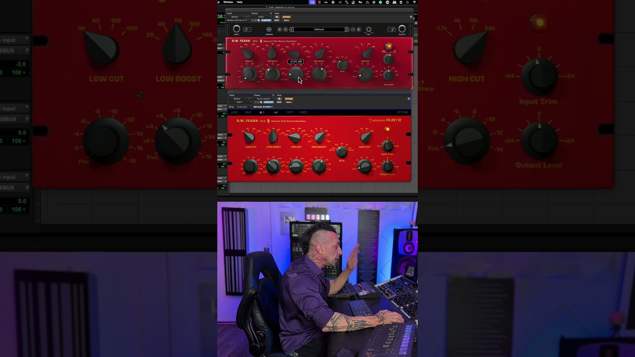 Сравнение эмуляций Mixwave VT-5 и Ruby 2 EQ от D.W. Fearn #продюсер #микширование #музыкальноепро...