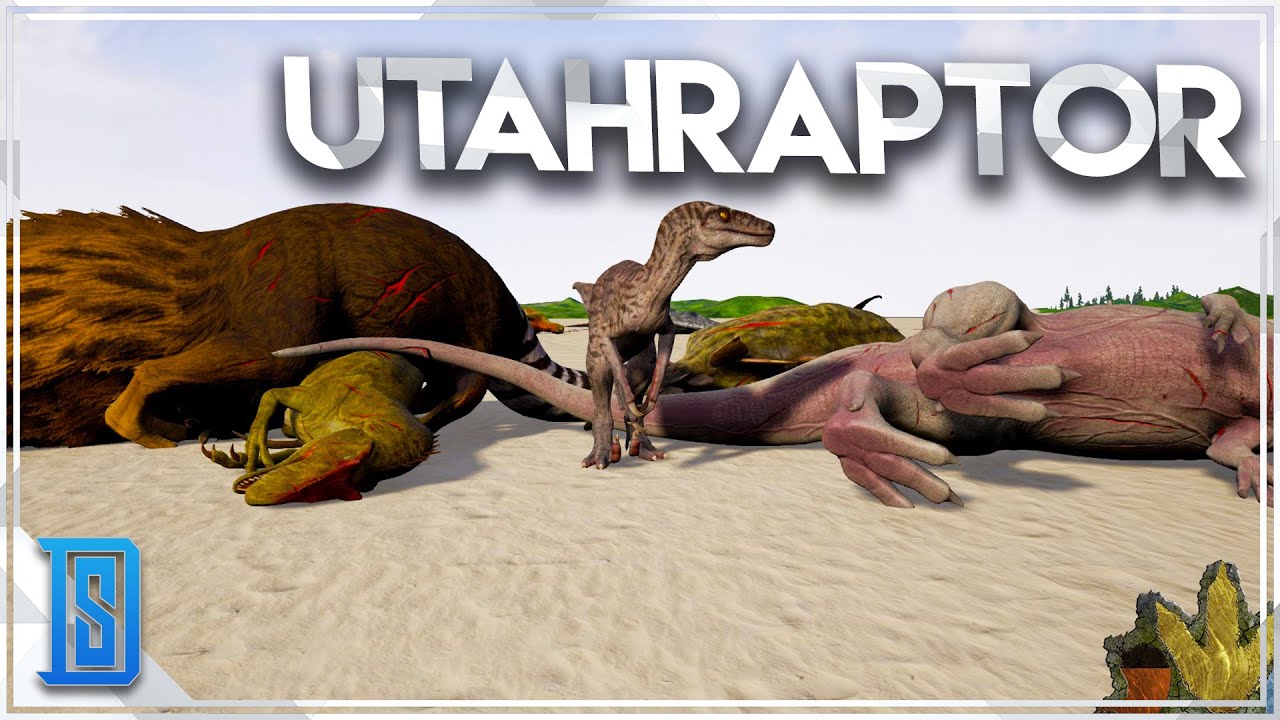 The Isle - NEW DINOSAURS - UTAHRAPTOR/ACROCANTHOSAURUS