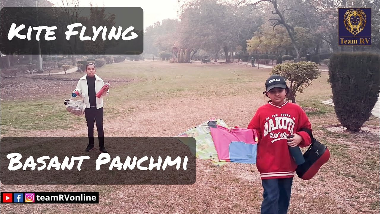 Kite Flying | Basant Panchmi | Family Time | @TeamRVonline