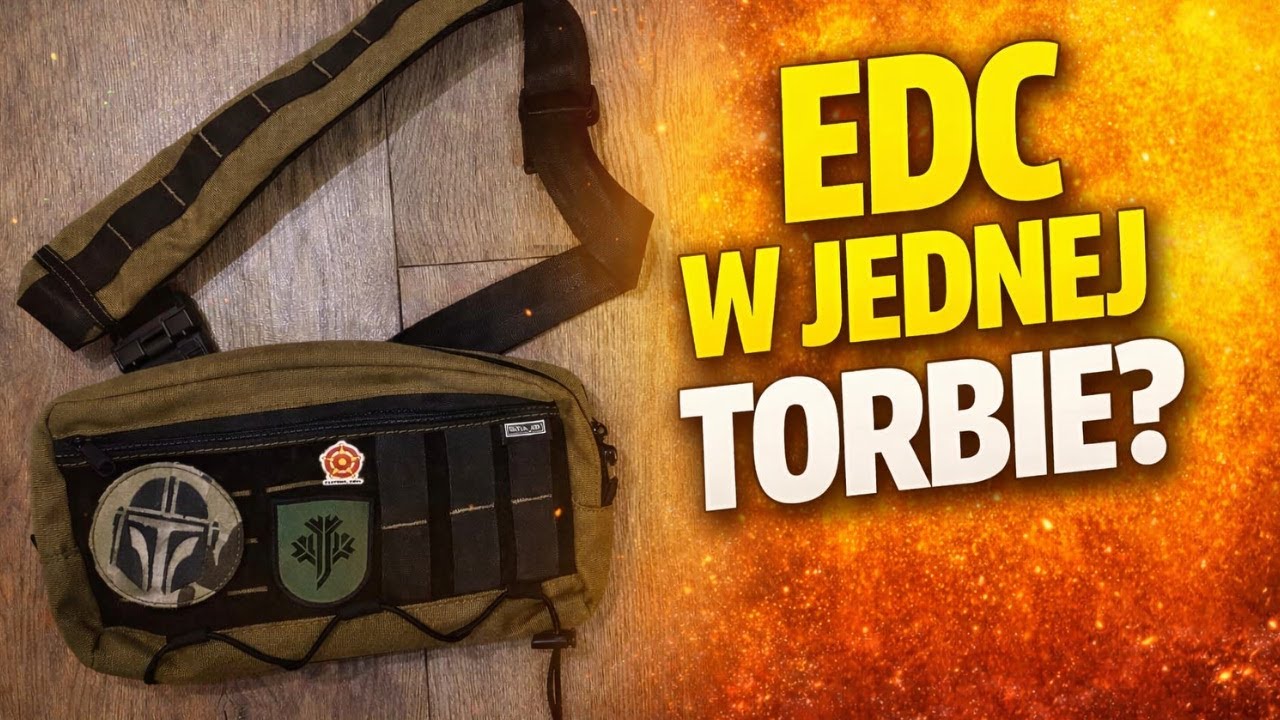 EDC 2026: jedna torba zamiast wypchanych kieszeni? TacticalGeek Cache L3C EDC Shoulder Bag