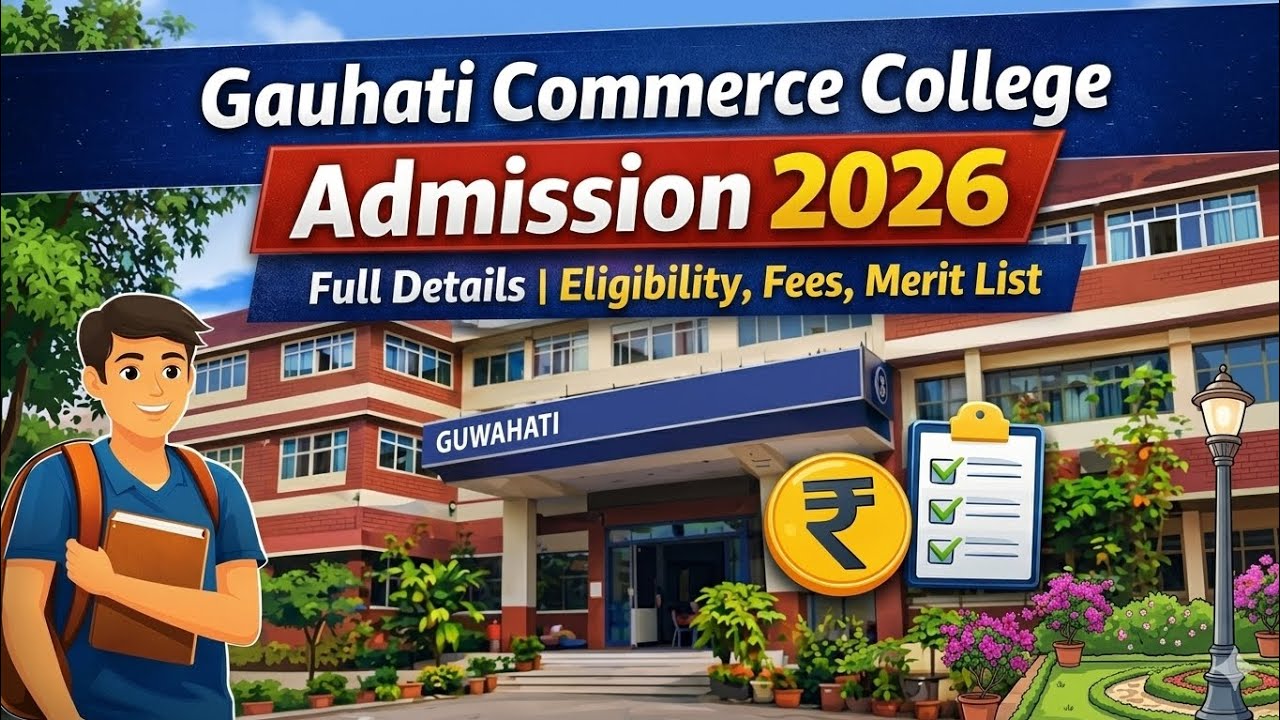 Gauhati Commerce College Admission 2026  Full Details | Eligibility, Fees, Merit List