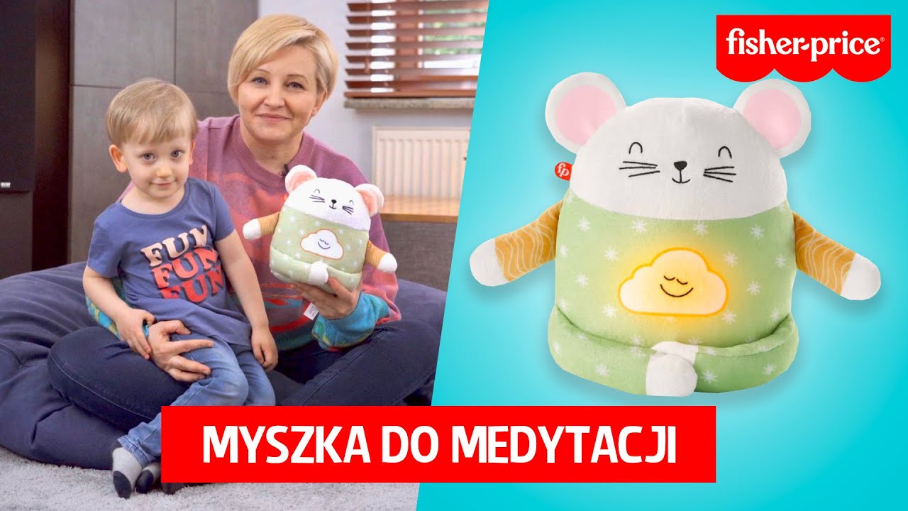 Myszka do medytacji od Fisher Price