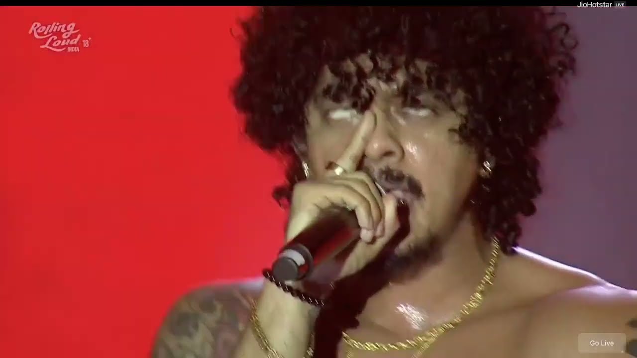 Hanumankind Live - Run It Up @ Rolling Loud Mumbai 2025