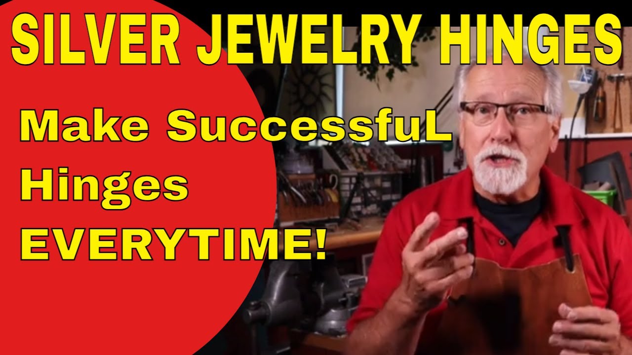 SILVER JEWELRY HINGES - MAKE SUCCESSFUL HINGES - EVERYTIME!
