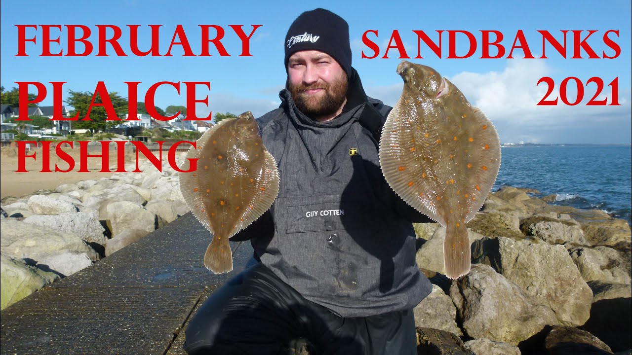 Vision Angling Ep27: February Plaice fishing sandbanks beach sea fishing uk