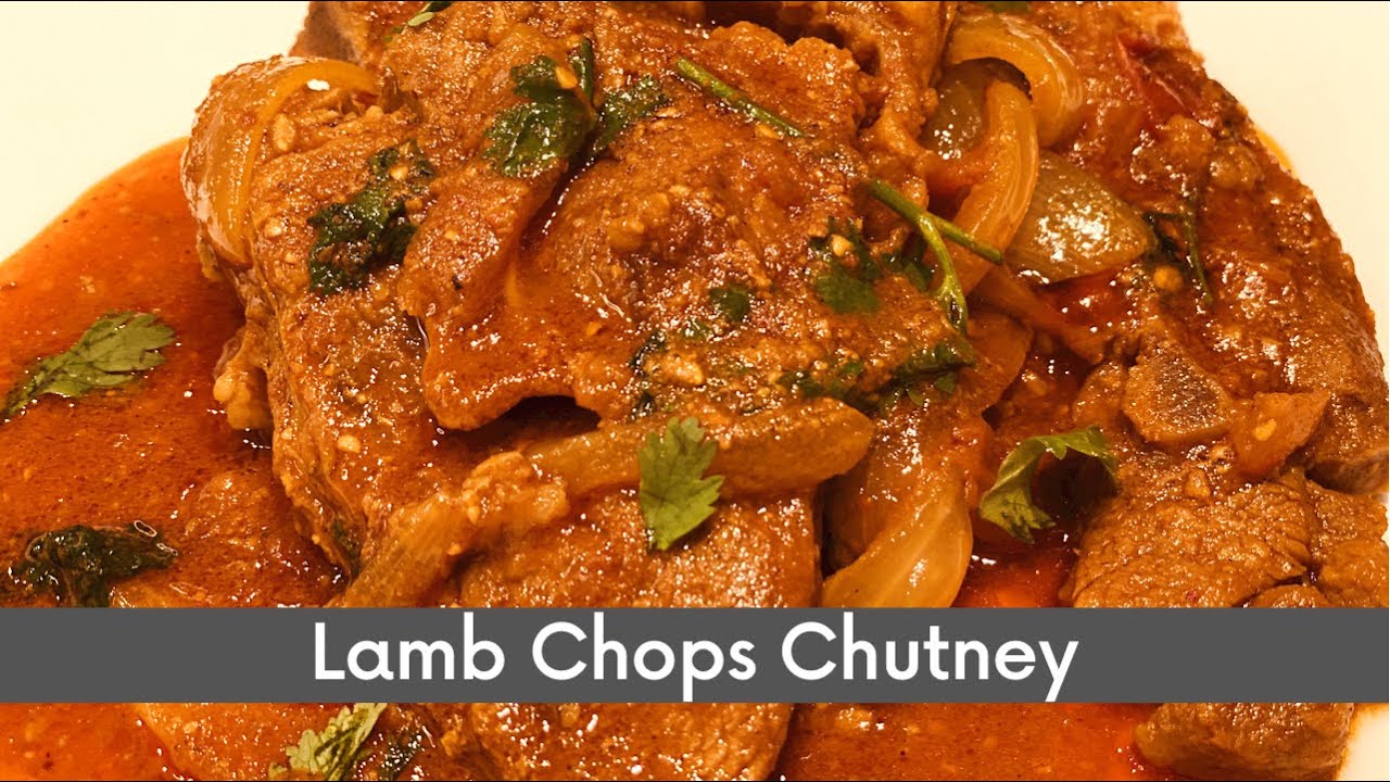 Чатни из бараньих отбивных | #chopschutney #perimaskitchen