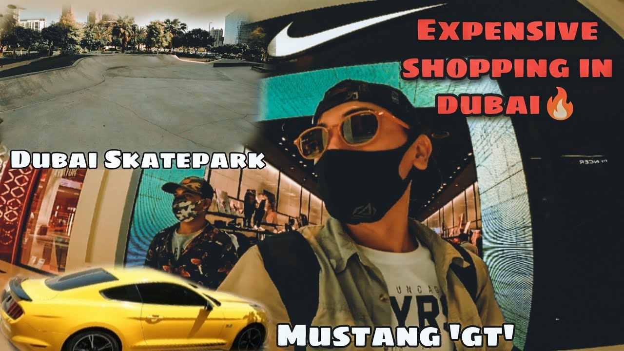 Dubai Travel Vlog 2021🔥| Expensive Shopping Nike |  Dubai Skatepark | Suman Tmg | Mtblifestyle