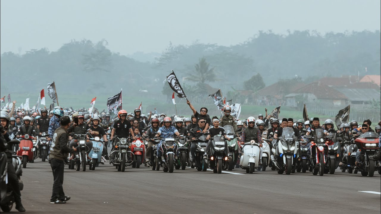 SILATNAS ( Silahturami Nasional Indonesia ) Bikers Subuhan 2024 at Tasikmalaya