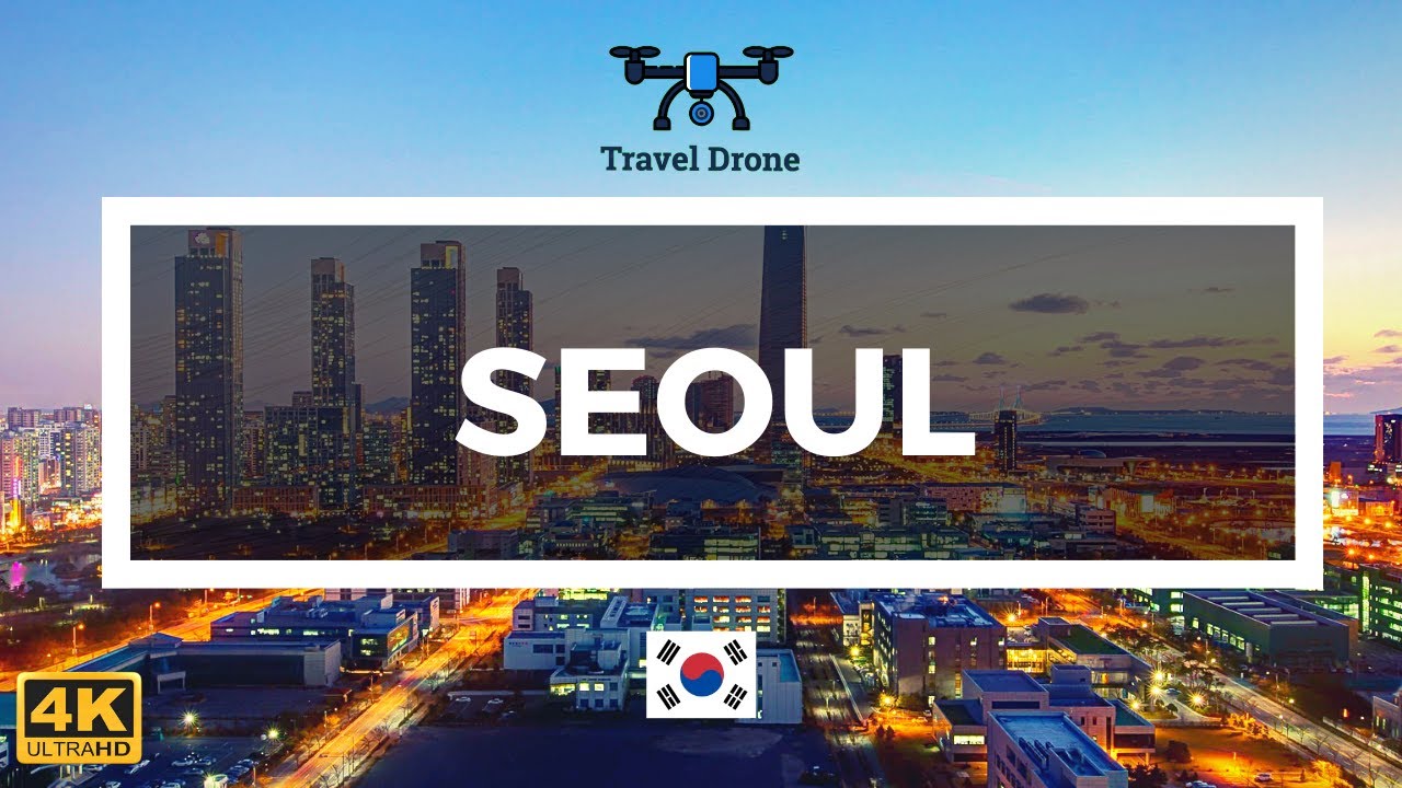 Seoul Time-lapse | 4K Drone Footage | South Korea 🇰🇷