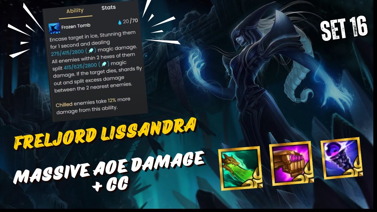 7 FRELJORD LISSANDRA IS ACTUALLY BROKEN 😱 | TFT Set 16 Full Gameplay | Teamfight Tactics