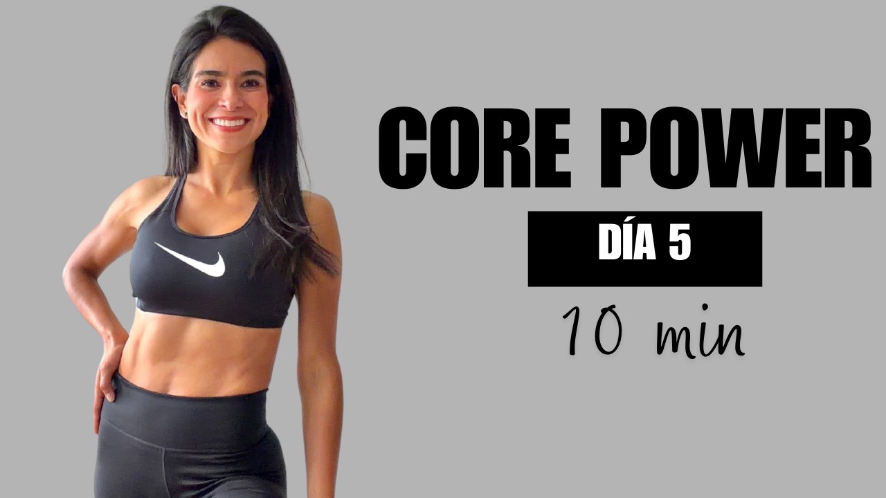 10 Minutos de Abdominales Avanzadas sin descanso | Sin Equipo ‎| Día 5 ‎|  Natalia Garcia