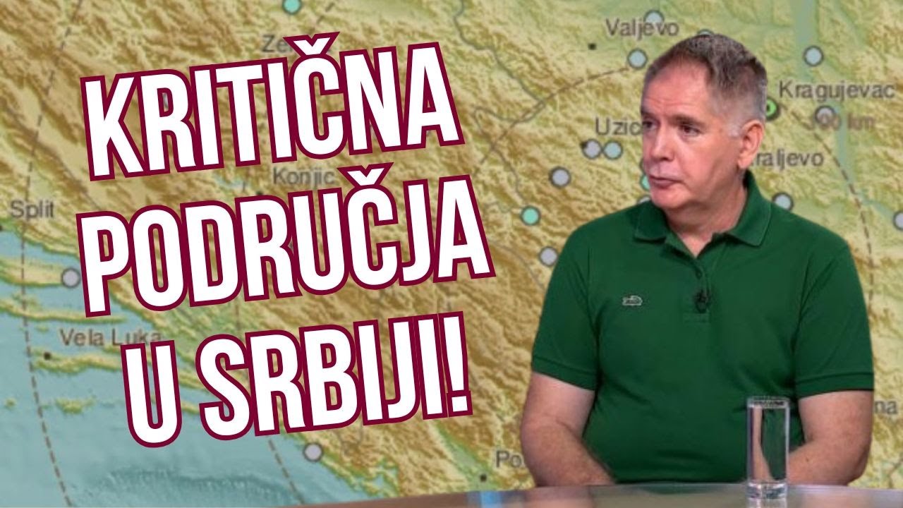 DA LI JE I VAŠ GRAD U RIZIČNOM PODRUČJU? Serija naglih zemljotresa Srbiju stavila u neizvesnost