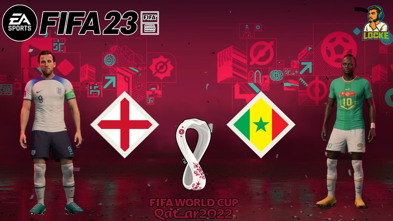 FIFA 23 | INGLATERRA X SENEGAL | OITAVAS DE FINAL | FIFA WORLD CUP