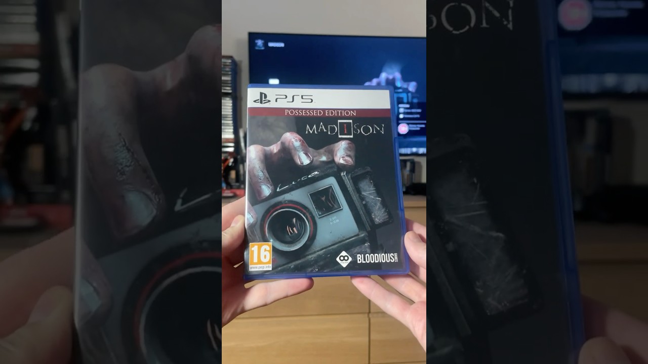 Коллекционный Диск Madison для PlayStation 5 #playstation #Madison