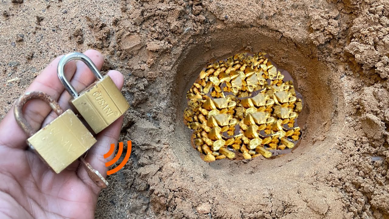 Turned Padlock into a Long-Range Gold Detector