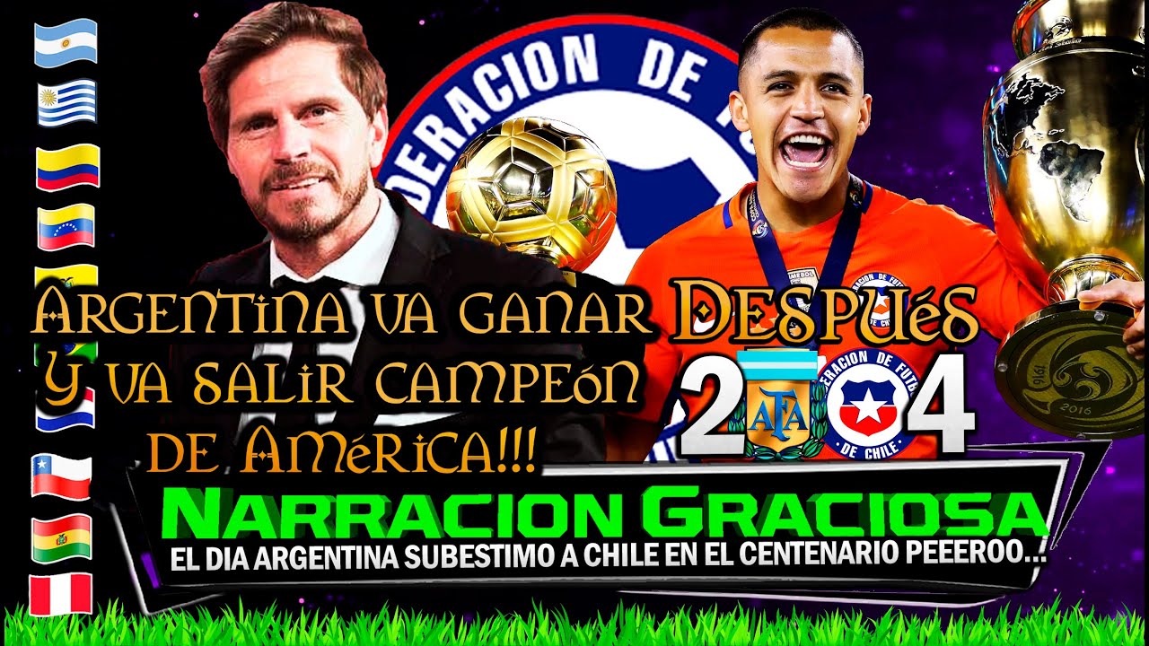 El DÍA que la Prensa ARGENTINA Menospreció a CHILE y piden PERDÓN 🏆 Narraciones Deportivas Graciosas