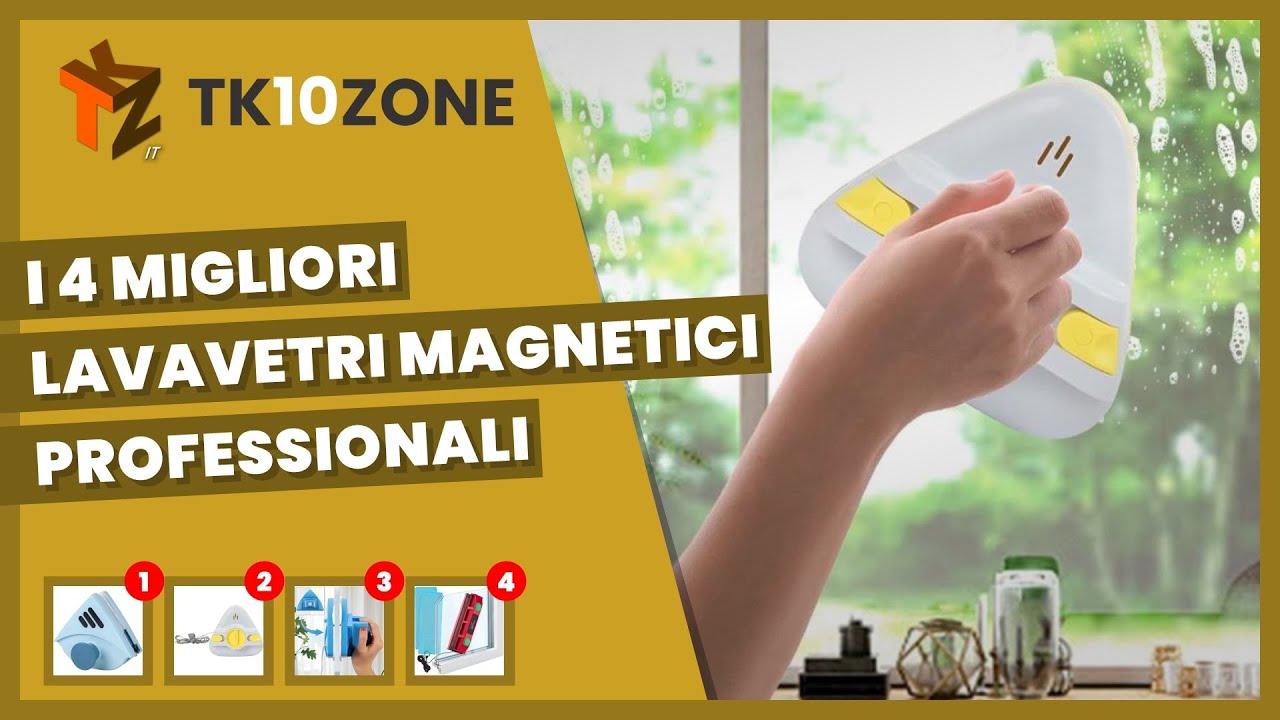 I 4 migliori lavavetri magnetici professionali