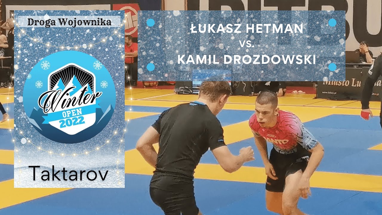 Łukasz HETMAN vs Kamil DROZDOWSKI - 1/8 Finału No-Gi Adult Biały -73,5 kg | Winter Open 2022