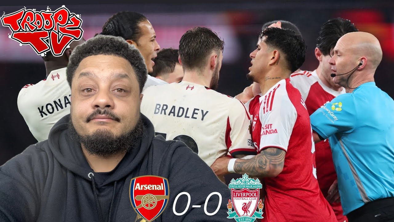 Arsenal 0-0 Liverpool | Troopz Match Reaction | COWARDLY PERFORMANCE!!