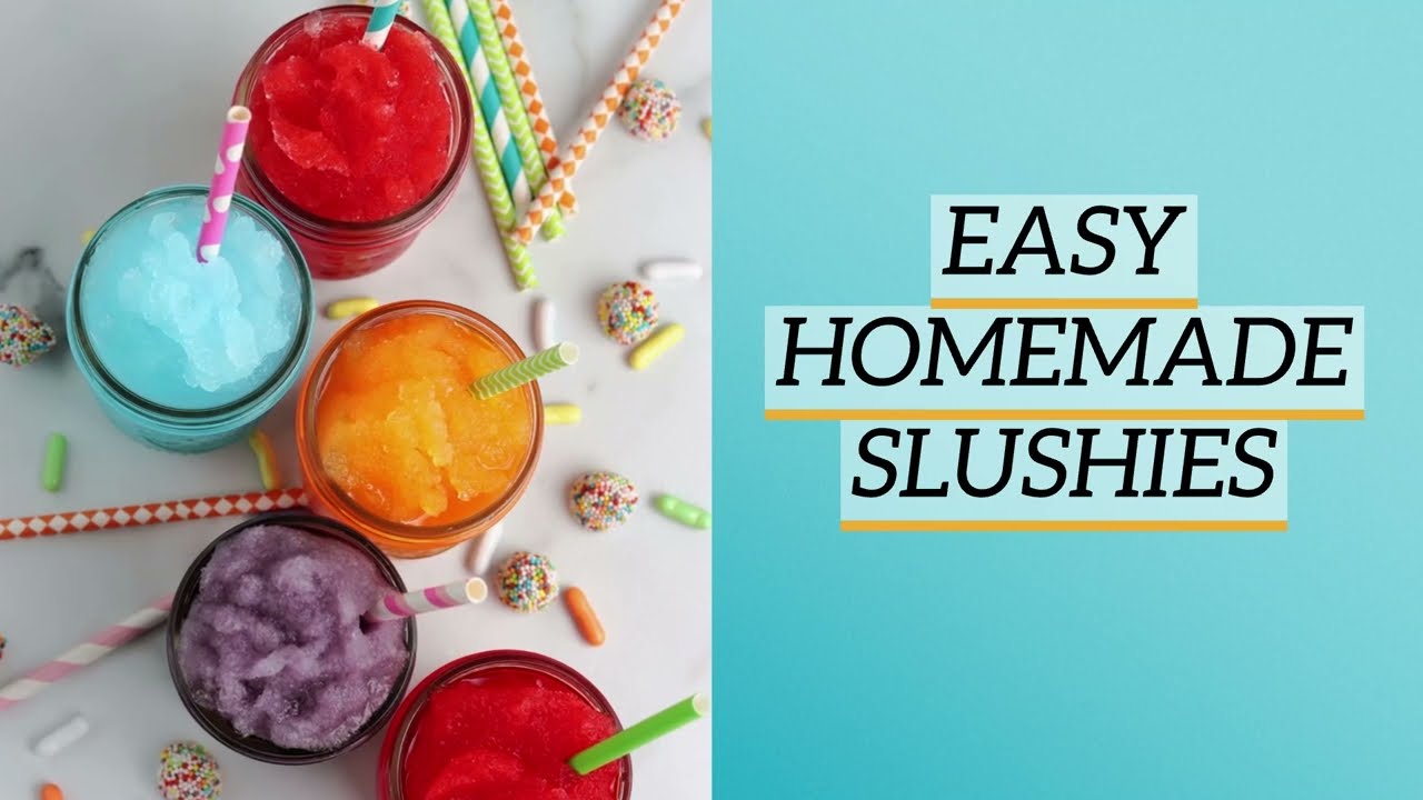 Easy Homemade Slushies