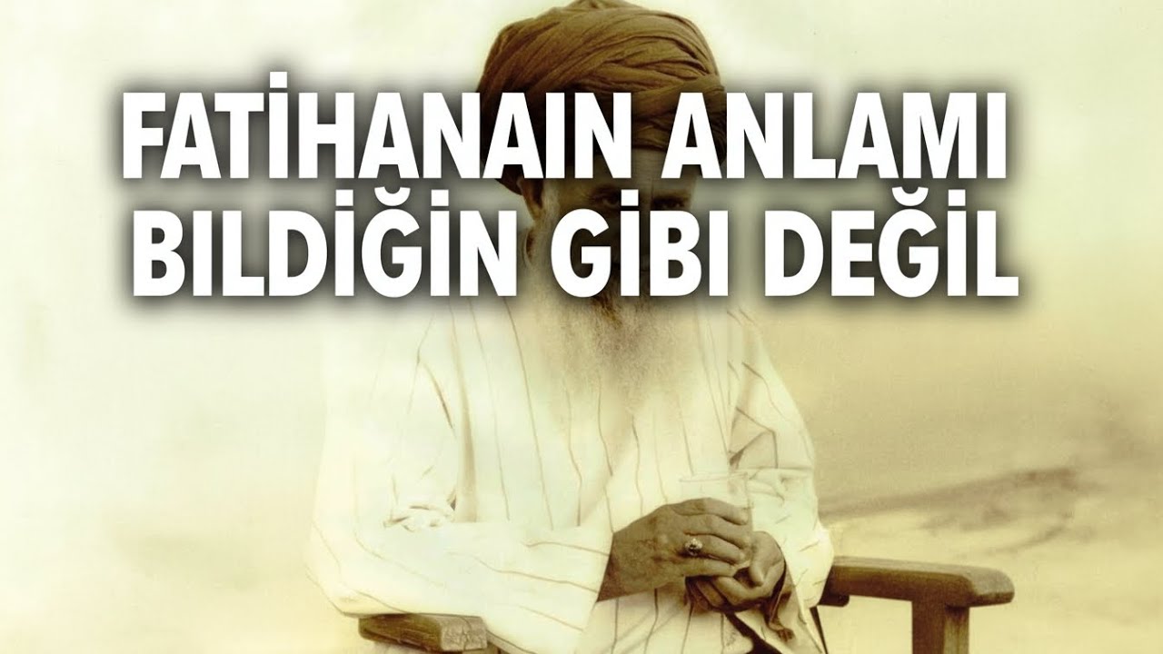 Fatiha'yı Şerifenin Gerçek Manası!- #şeyhnazımkıbrısî #tasavvuf #ibnarabi #tasavvufsohbetleri 