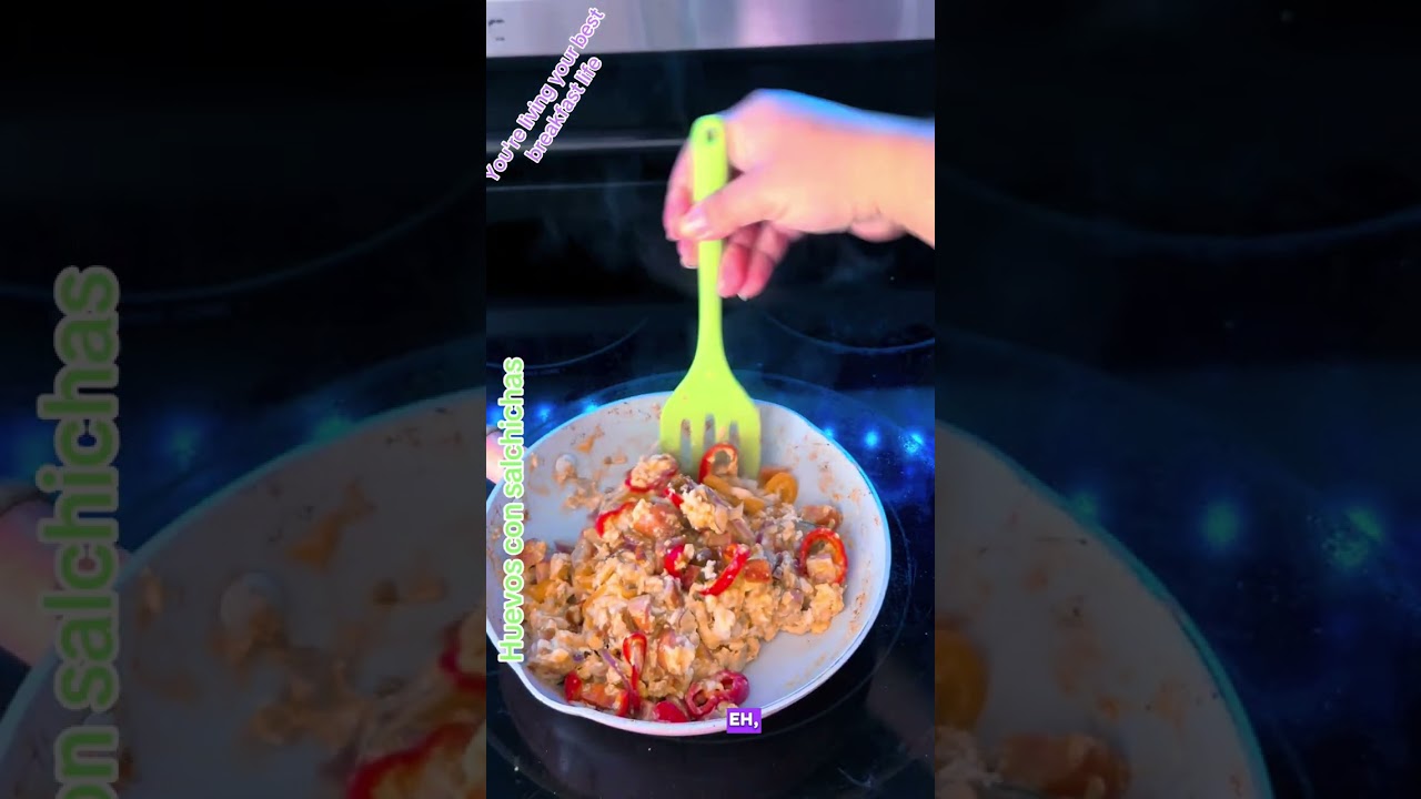 Huevos con chorizos 