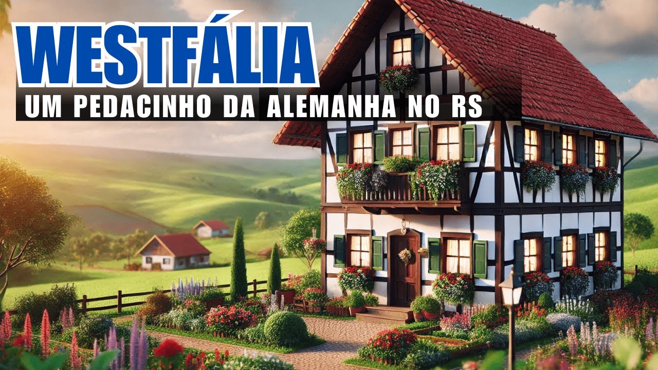 WESTFÁLIA - RIO GRANDE DO SUL - A BELA PAISAGEM GAÚCHA