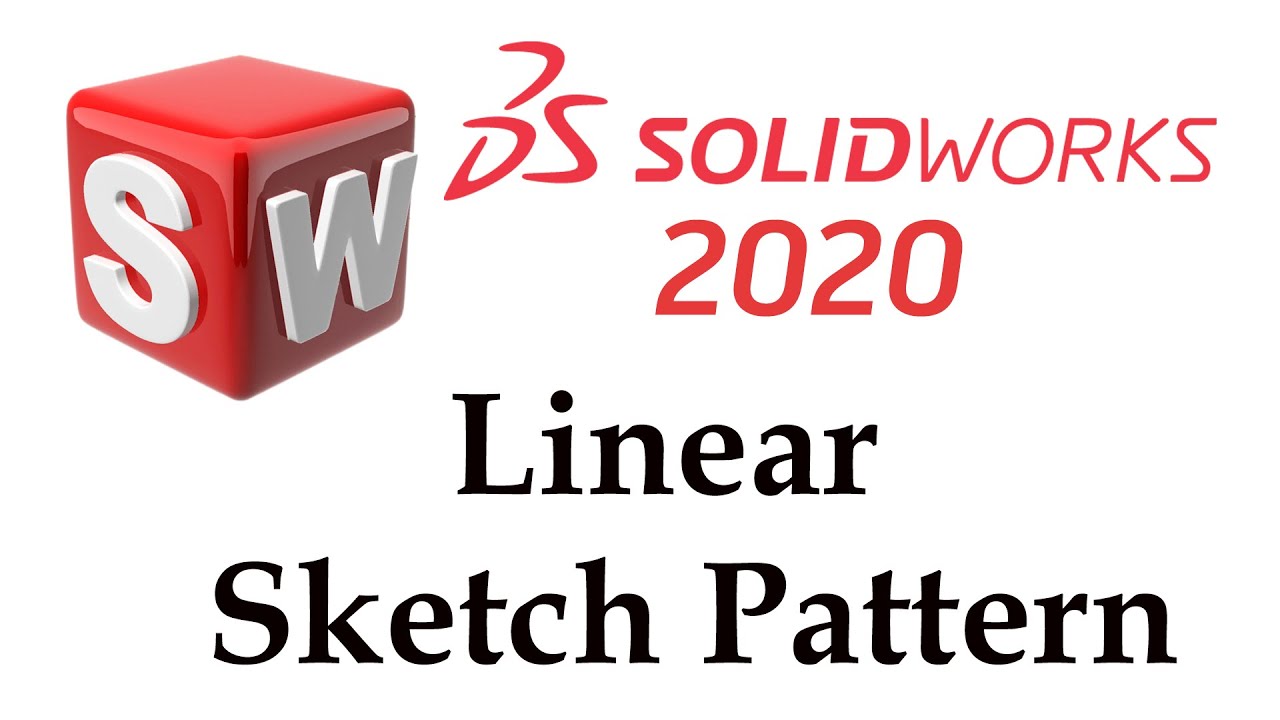 Solidworks 2020 Tutorial in Hindi  #15 - How to use Linear Sketch Pattern tool
