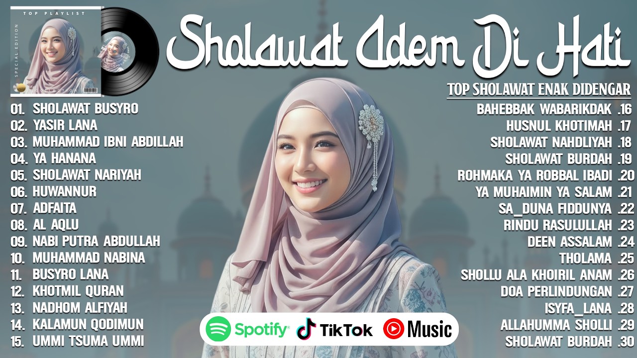 SHOLAWAT NABI MERDU BIKIN ADEM DI HATI PALING ENAK DIDENGAR 2026 - SHOLAWAT NABI TERBARU 2026