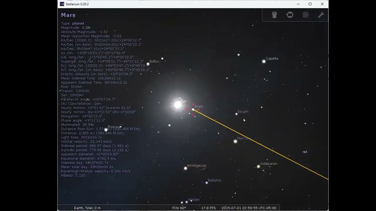Celestial Mechanics Lab Walkthrough