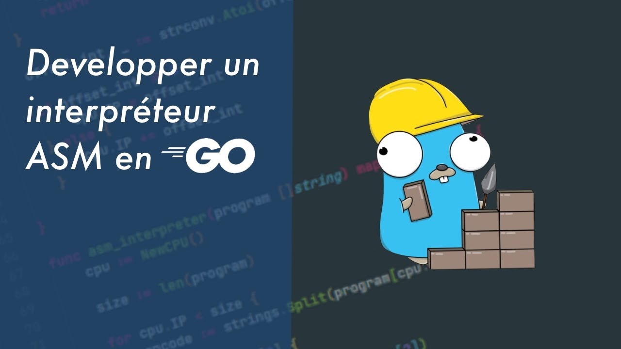 COMMENT DEVELOPPER UN INTERPR&Eacute;TEUR ASSEMBLEUR EN GOLANG #golangtutorial