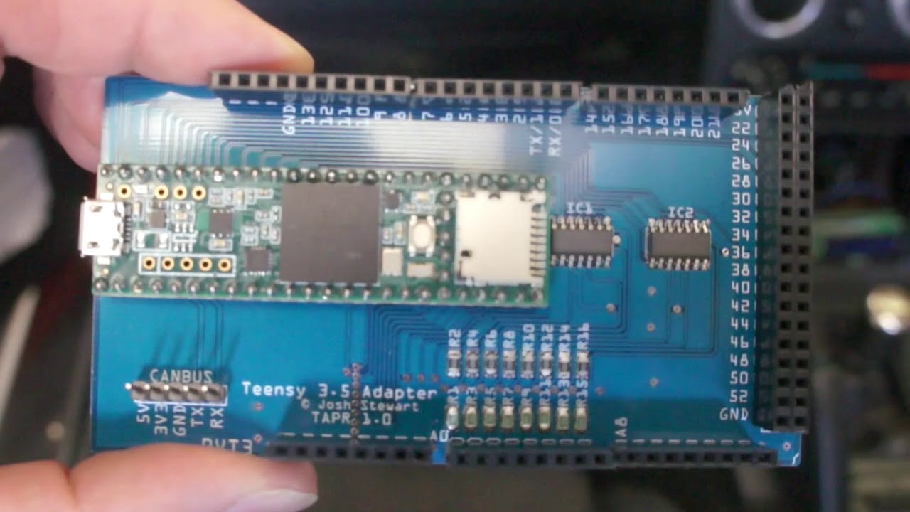 Speeduino Teensy (ARM) adapter board preview