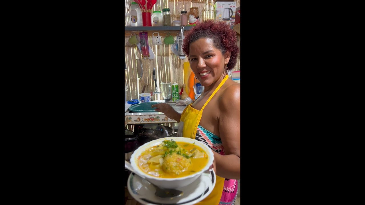 Caldo de albóndigas de pescado🍲👩‍🍳😍 #recetas