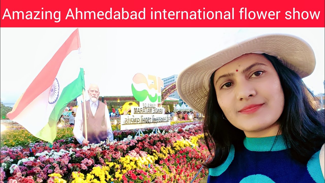 Part 2, international flower show Ahmedabad beautiful  experience #kannadathikalavlog kannada.
