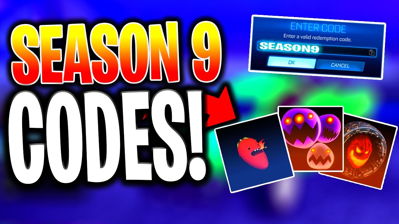 *BRAND NEW* Rocket League SEASON 9 Codes!