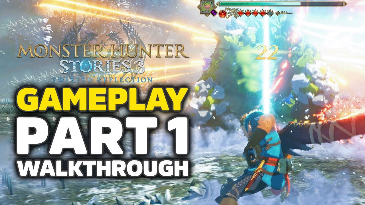 Monster Hunter Stories 3 First Gameplay Walkthrough - Opening, Character Creator & Early Gameplay