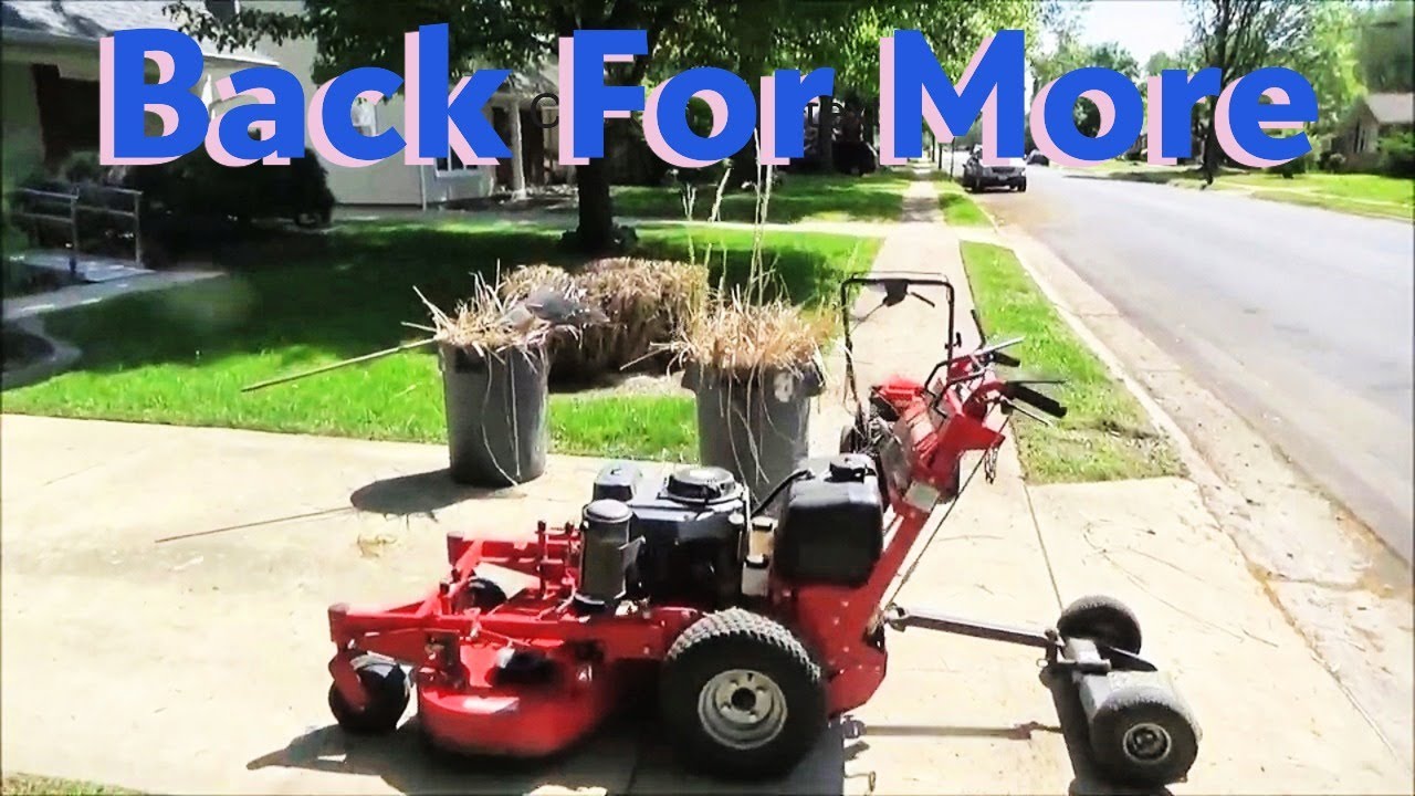 Lost Geek To Freak Lawn care Footage Part 3