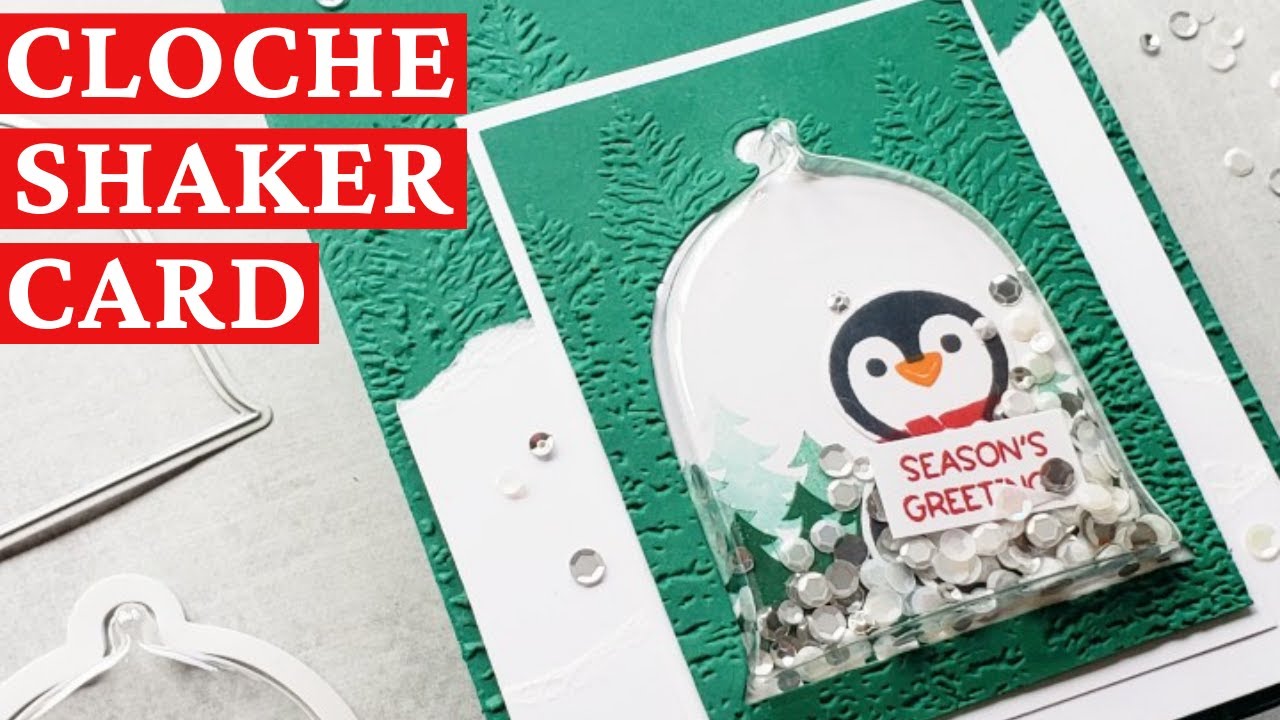 Penguin Dome Shaker Card Tutorial - Make Your Loved Ones Smile!