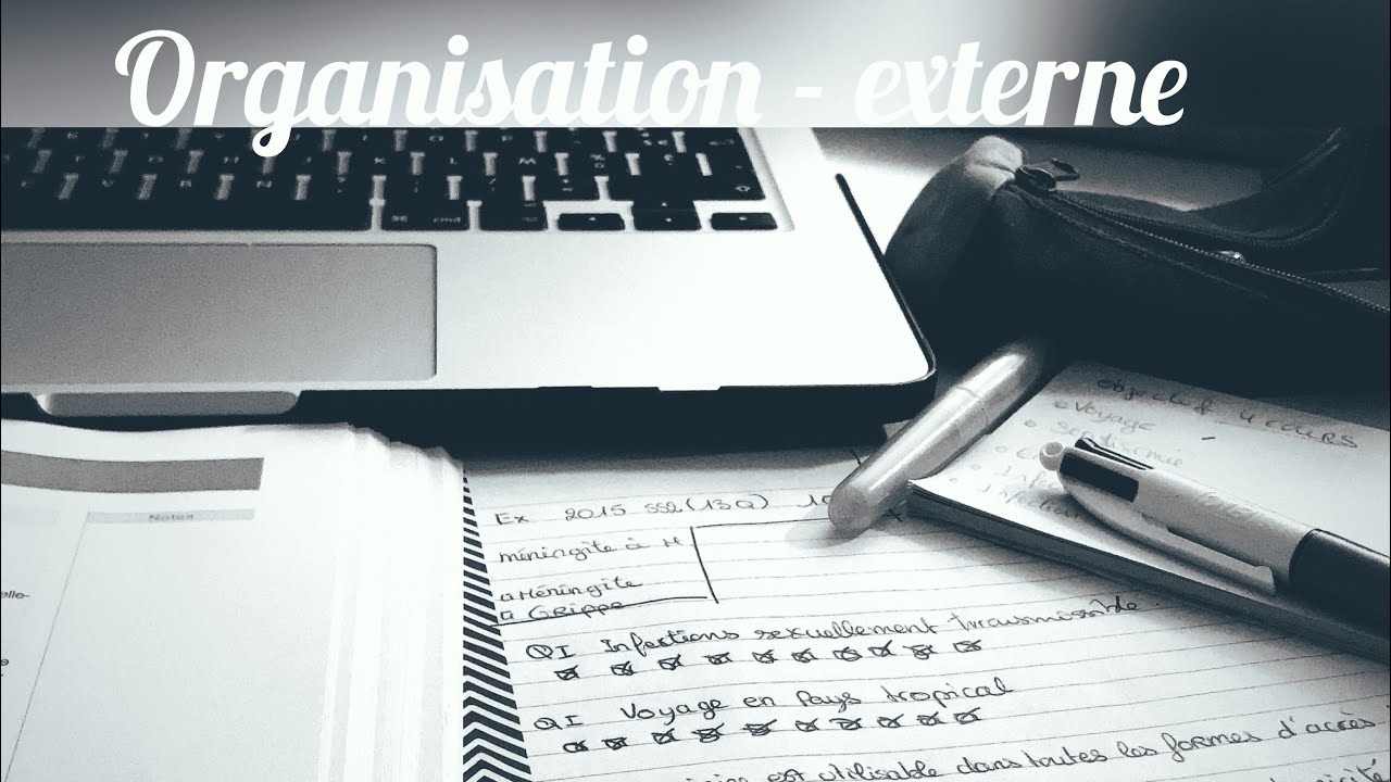 COMMENT JE M'ORGANISE POUR ETUDIER AU COURS DE L'ANNEE ( MEDECINE - EXTERNE ) (Q/R)