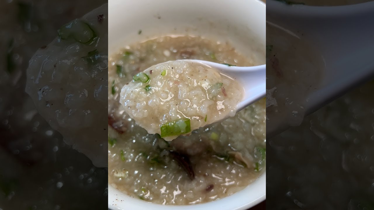 My mom taught me how to make Chao Long (Vietnamese Pork Organ Congee)