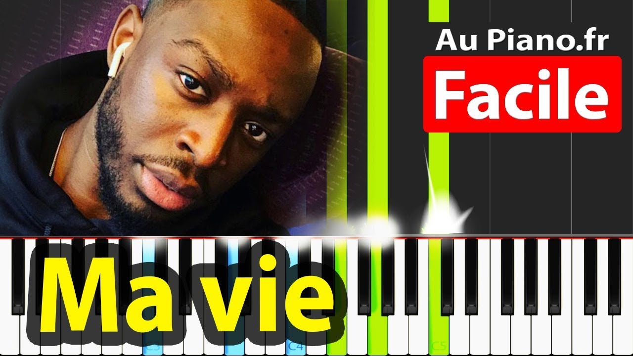 Dadju - Ma Vie Piano Facile Tutorial Paroles
