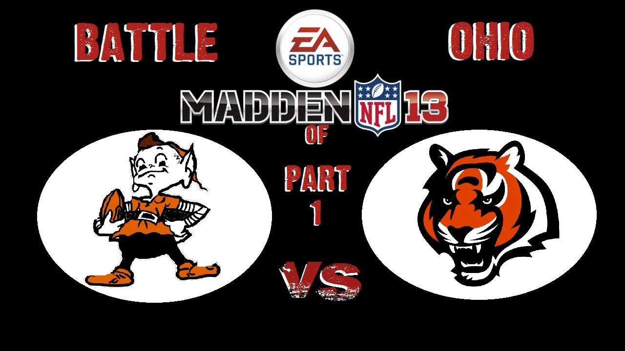 Madden NFL 13: Battle of Ohio - Browns vs. Bengals - Online Co-op Part1 (HD)