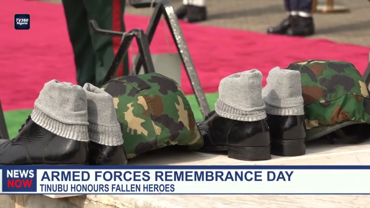 Armed Forces Remembrance Day: Tinubu Honours Fallen Heroes