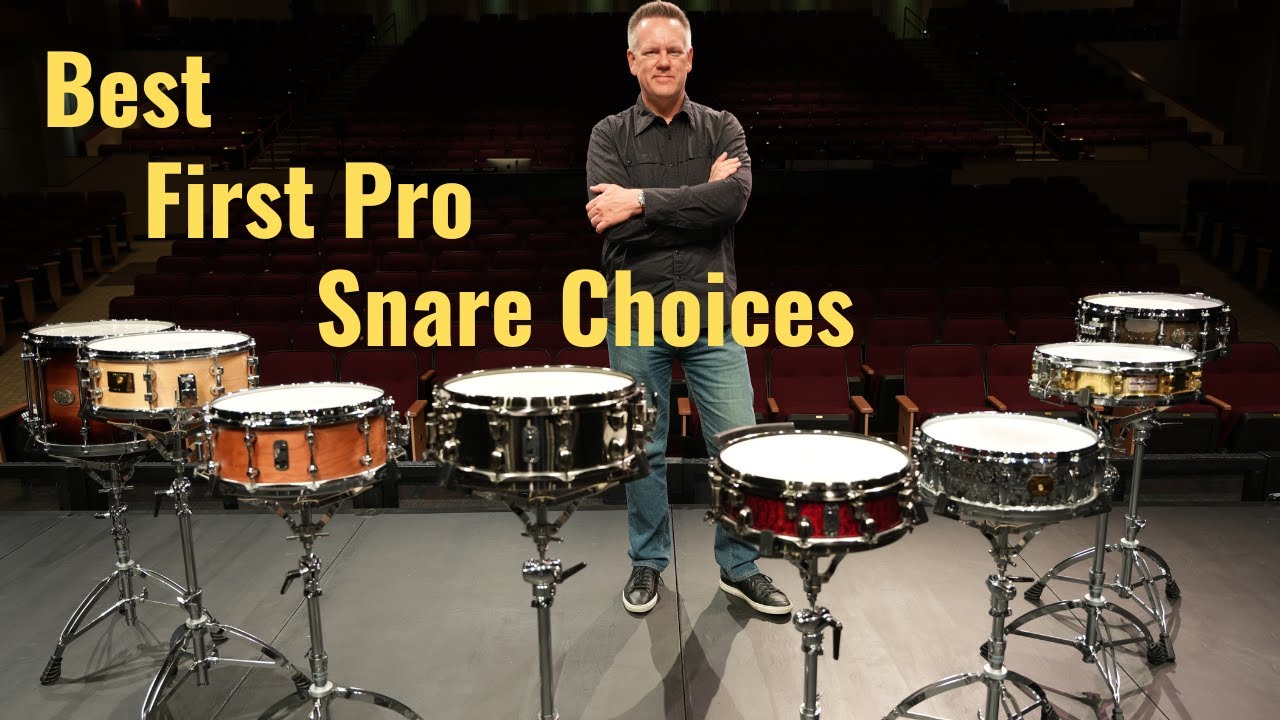 Find Out What Type Of Pro Snare Drum Is Best To Start With!
