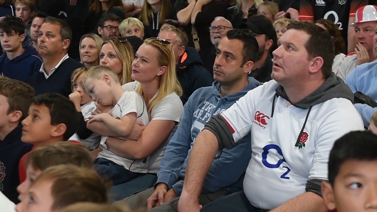 Rugby World Cup Final - England Fans Watch Loss At Harpenden RFC