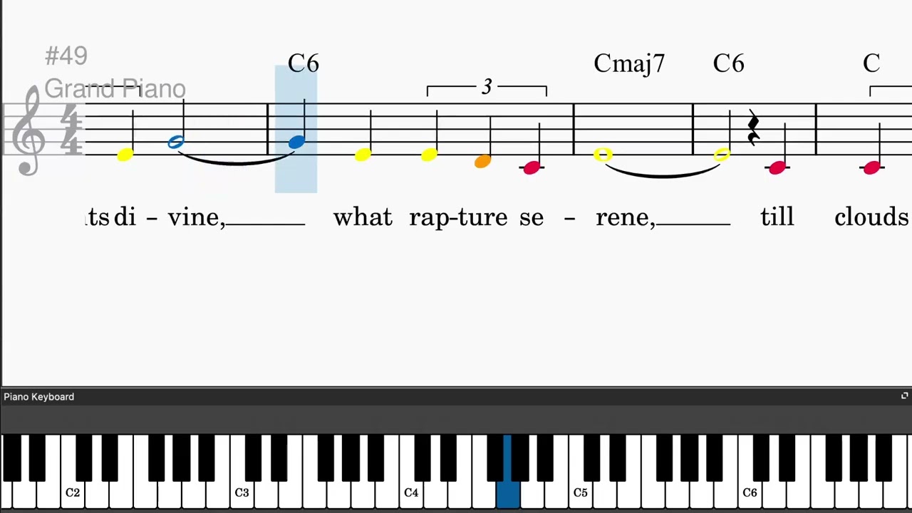 Begin The Beguine by Cole Porter - Easy piano tutorials with leadsheet and chords
