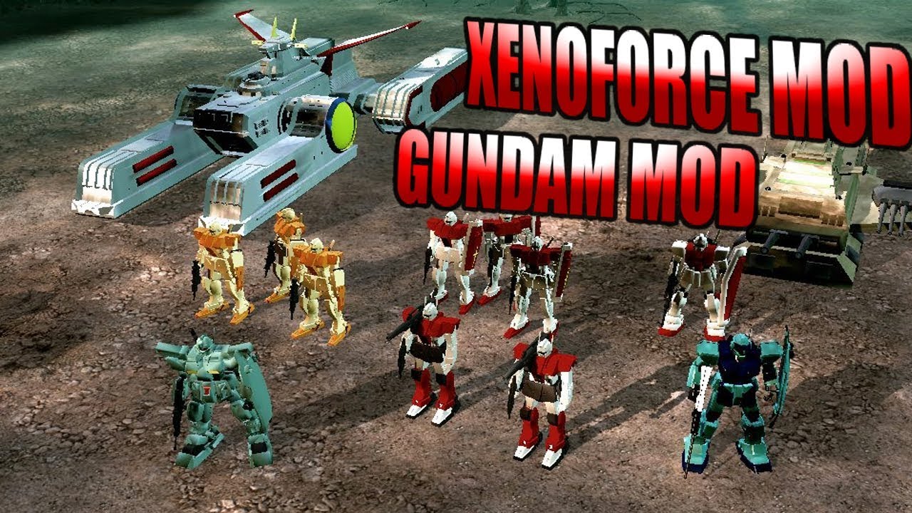 Мод Gundam в Command and Conquer 3 Tiberium Wars Xenoforce Reborn