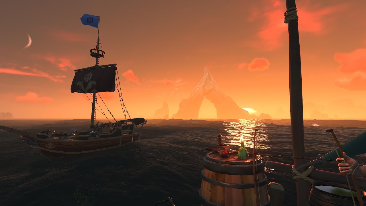 🐟ASMR🏝️ Sea Of Thieves Fishing Sounds To Fall Asleep To