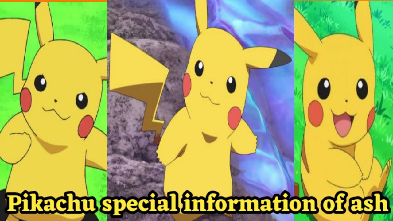 Ash Special Pokemon part 1⚡Ash's pikachu ⚡Explain 