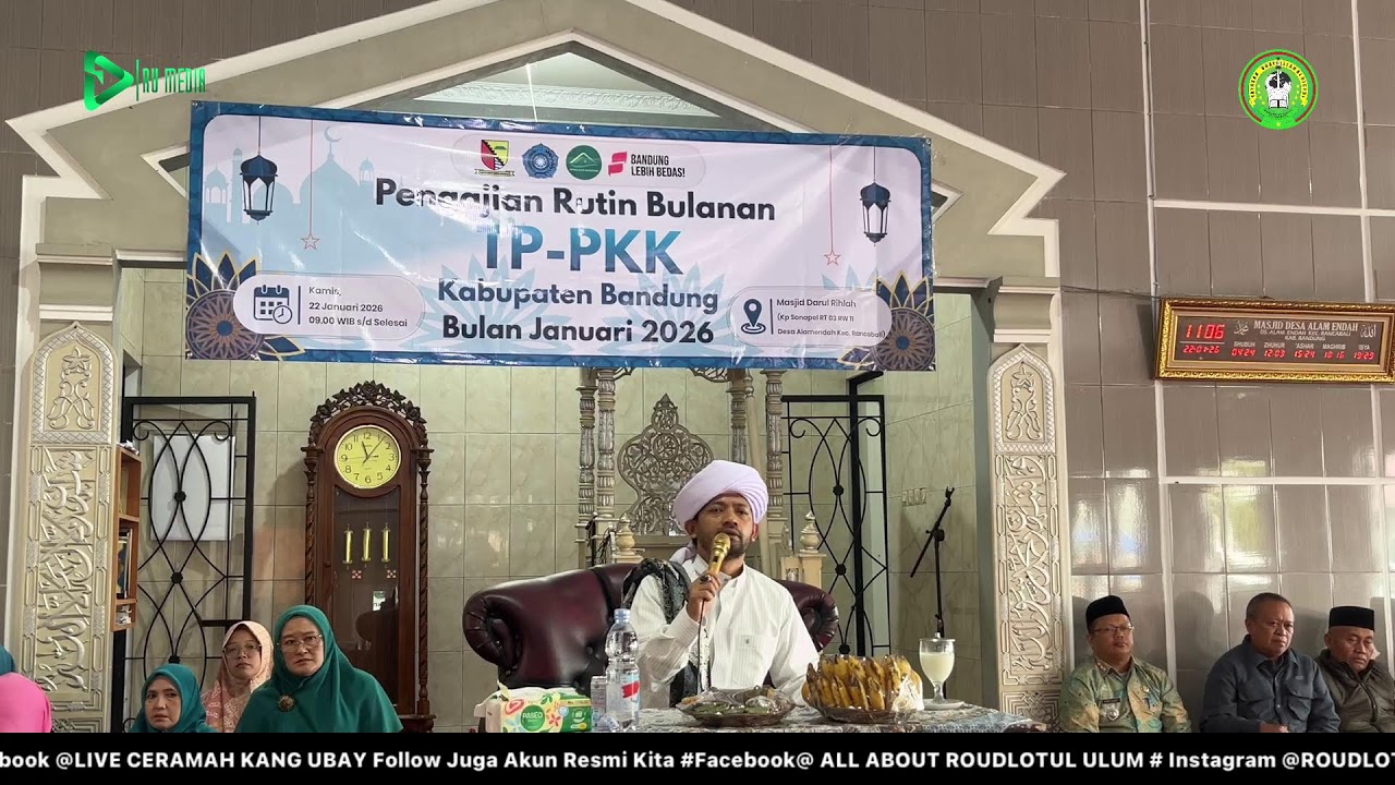 🔴LIVE CERAMAH KANG UBAY - Masjid Darul Rihlah Kp. Sinapeul Ds. Alamendah Kec. Rancabali Kab. Bandung